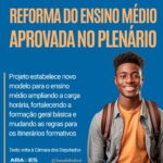 Aprovada, nova reforma do ensino médio retorna à Câmara