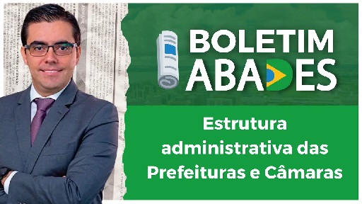 Estrutura administrativa das Prefeituras e Câmaras