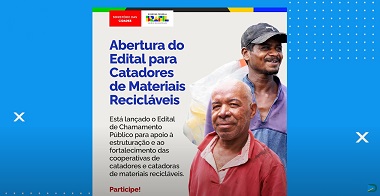 Chamamento Público Estruturação e fortalecimento das Cooperativa
